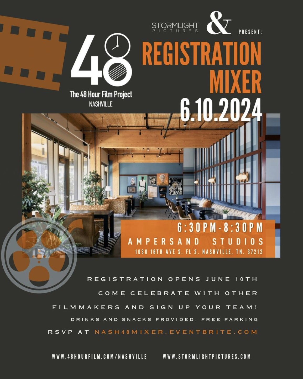 Registration Mixer: Nashville 48 Hour Film Project 2024
