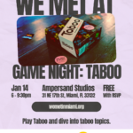 We Met At Game Night: Taboo