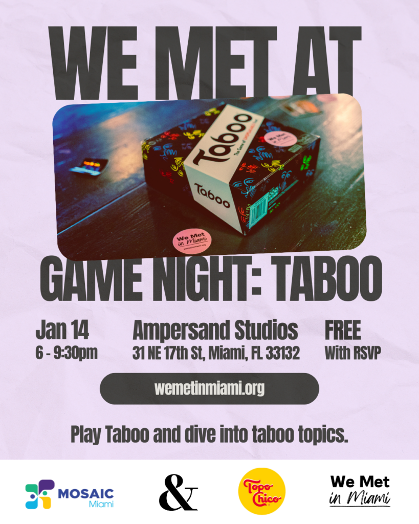 game night we met + mosaic 2