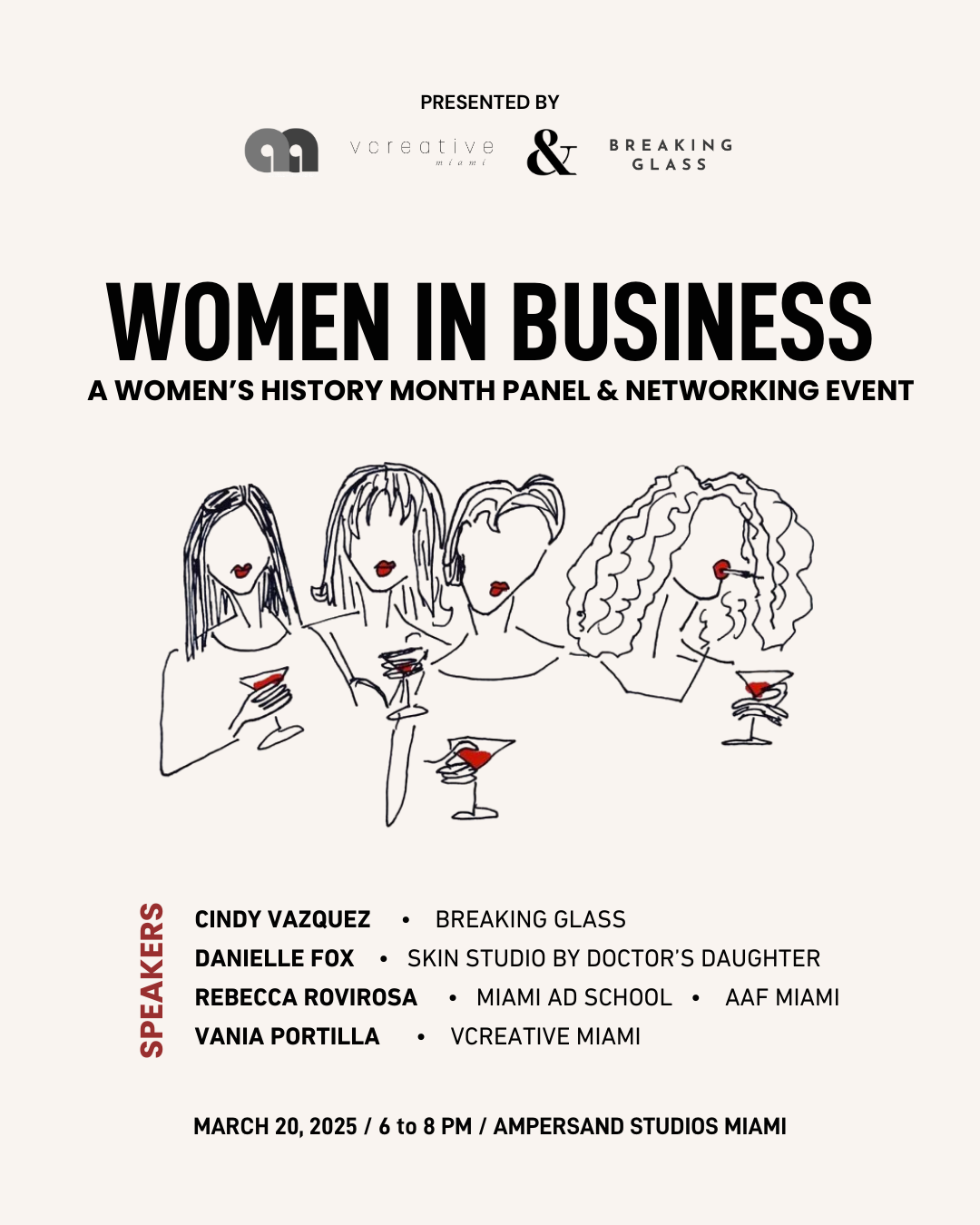 Women in Business: A Women’s History Month Panel & Networking Happy Hour